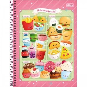 CADERNO UNIVERSITARIO 1 MATERIA 80FLS TASTE TILIBRA