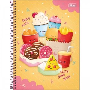 CADERNO UNIVERSITARIO 1 MATERIA 80FLS TASTE TILIBRA