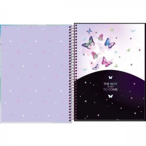 CADERNO UNIVERSITARIO 10 MATERIAS 160FLS DAISY TILIBRA