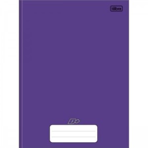 Caderno Brochura Universitario 96fls D+ Cores Capa Dura TILIBRA