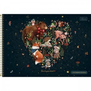 CADERNO DESENHO 80FLS LOVELAND TILIBRA