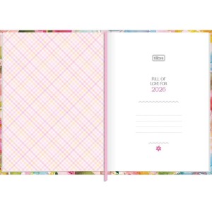 Agenda 2026 Feminine 2 Dias por Página Brochura TILIBRA