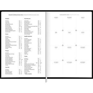 Agenda 2026 Diária Napoli Preta Brochura TILIBRA