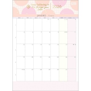 Calendário Planner 2026 SOHO TILIBRA