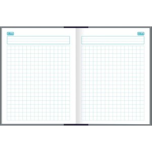 Caderno Quadriculado Brochura 10x10mm 40fls D+ Capa Dura TILIBRA