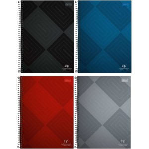 CADERNO QUADRICULADO ESPIRAL 10X10MM 96FLS UNIVERSITARIO D+ CAPA DURA TILIBRA