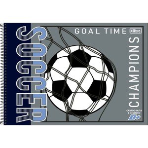 Caderno Desenho 96fls D+ Masculino Capa Dura TILIBRA