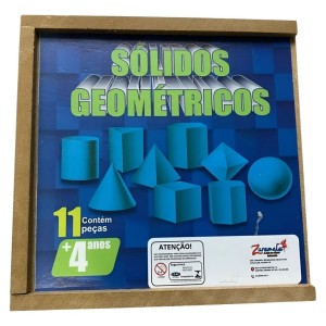 Sólidos Geométricos de Madeira