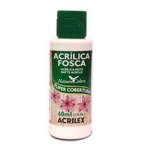 TINTA ACRILICA FOSCA 60ML BRANCA ACRILEX