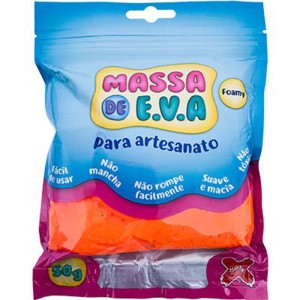 Massinha EVA para Slime 50g Cores MAKE+